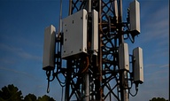 Telecom equipment on tower